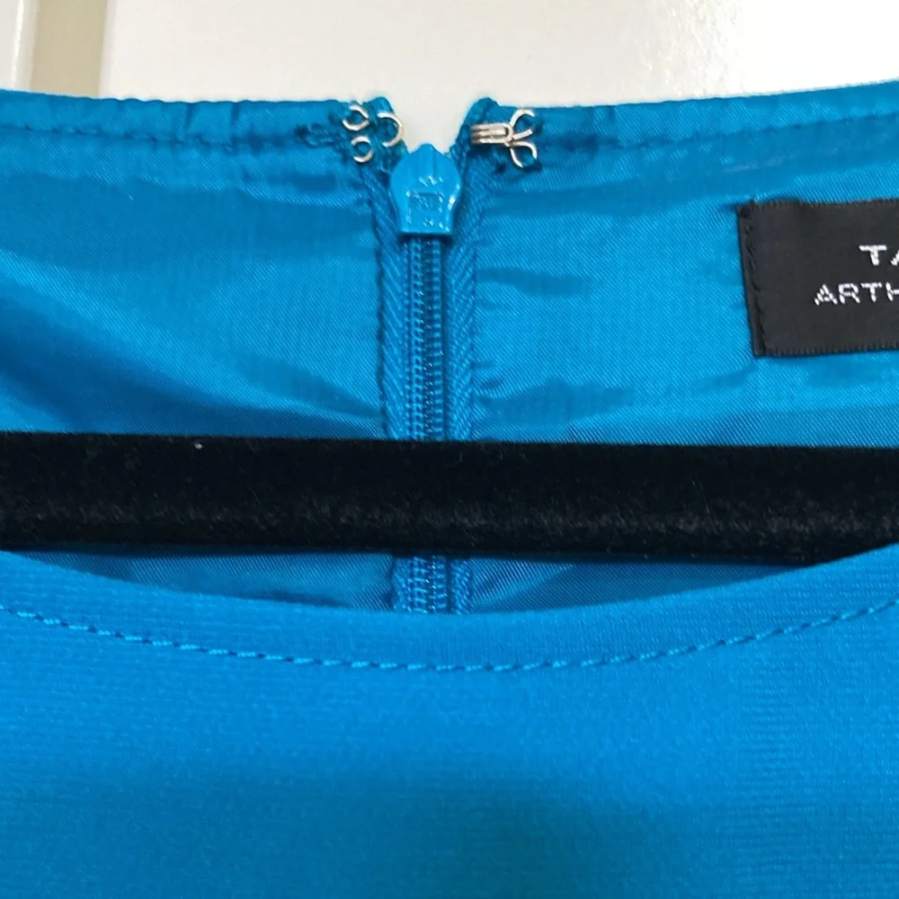 Tahari Arthur S Levine blue/teal dress ⬇️ Price Drop⬇️ - Picture 5 of 9